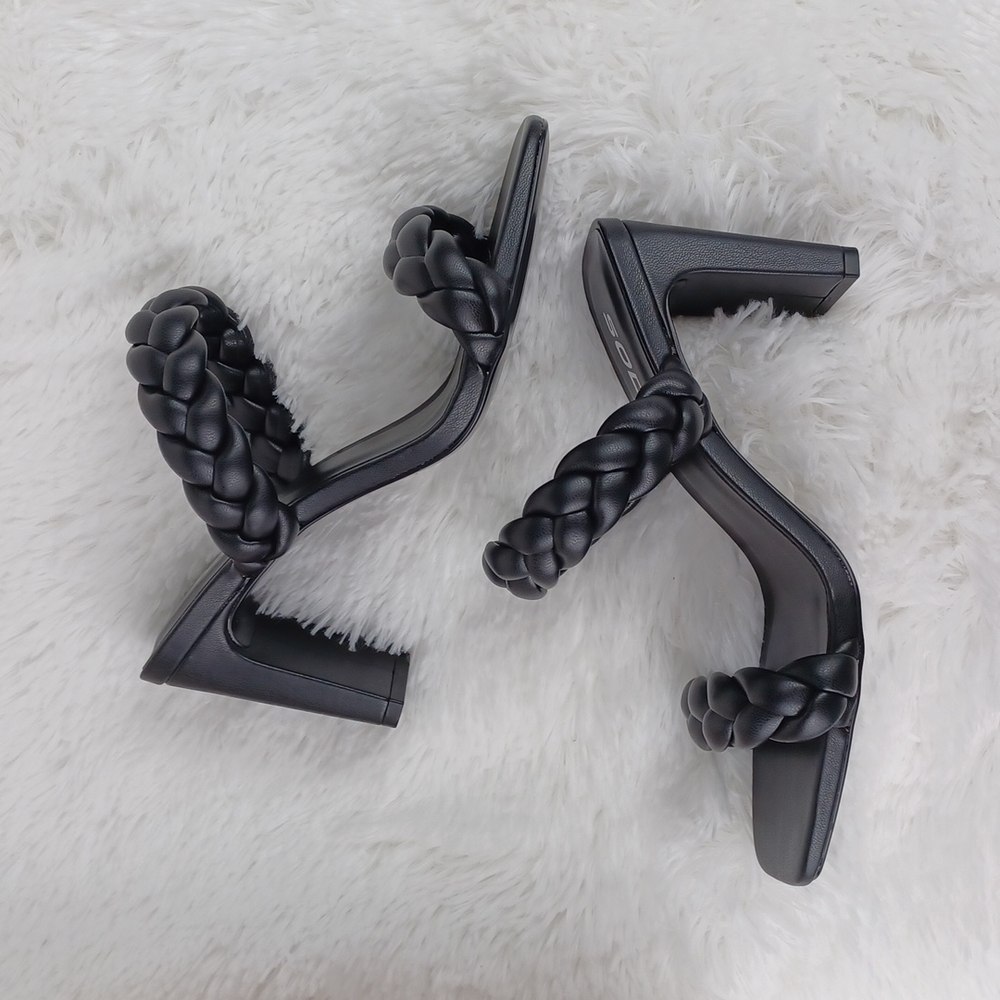 Soda Found Braided Sandal